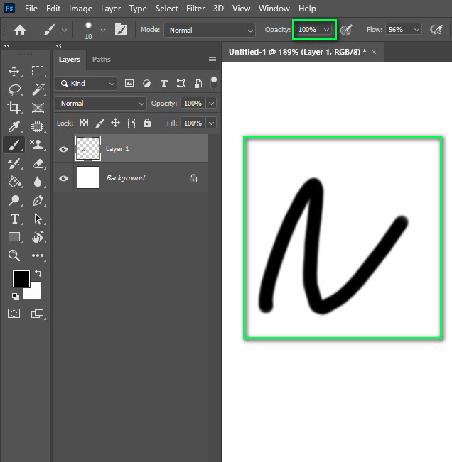 after drawing the line- How To Make Smooth Lines In Photoshop