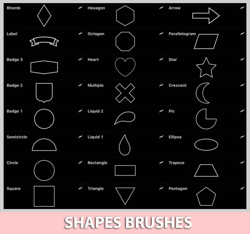 Shapes-Brushes