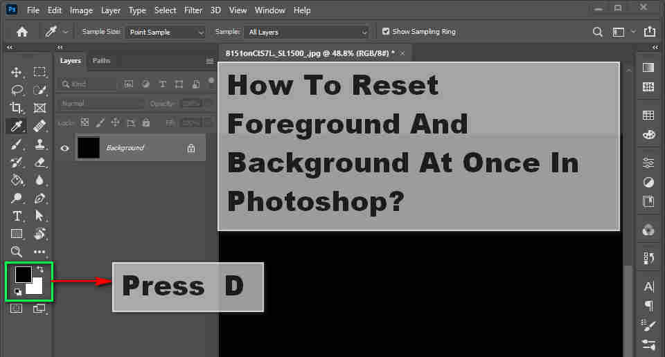 How To Reset Foreground And Background At Once In