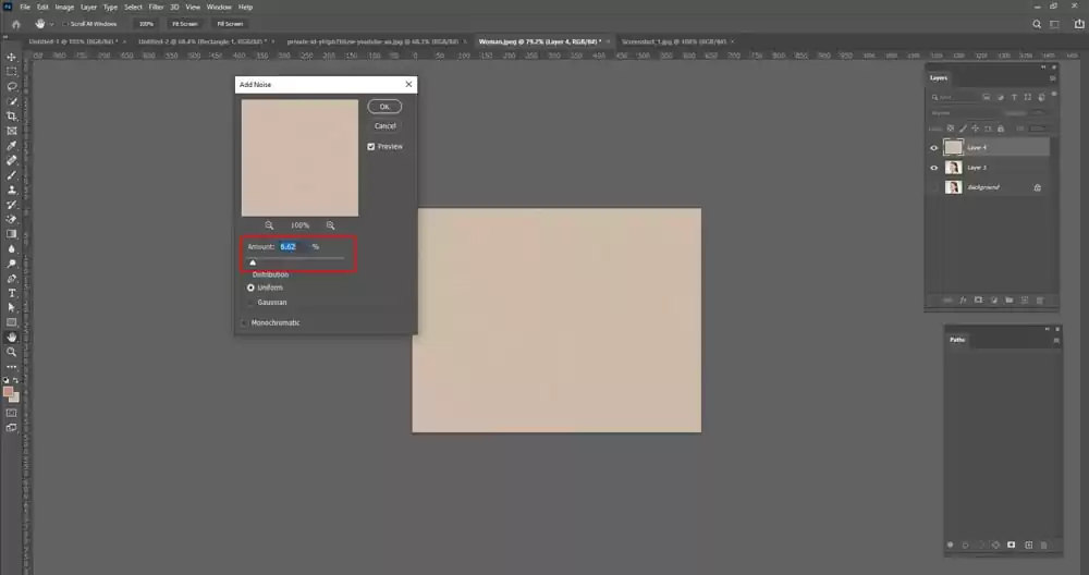 Add Noise and Apply Blur 2