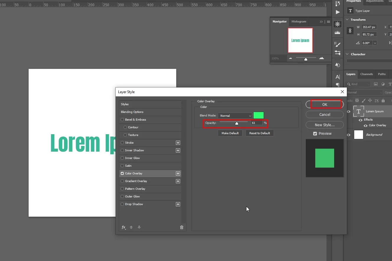 6.Once you fix the color now you need