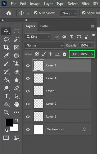 Fill Opacity