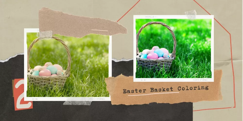 Easter Basket Coloring