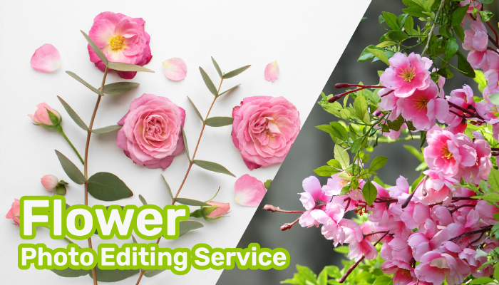 Flower Photo Editing Service