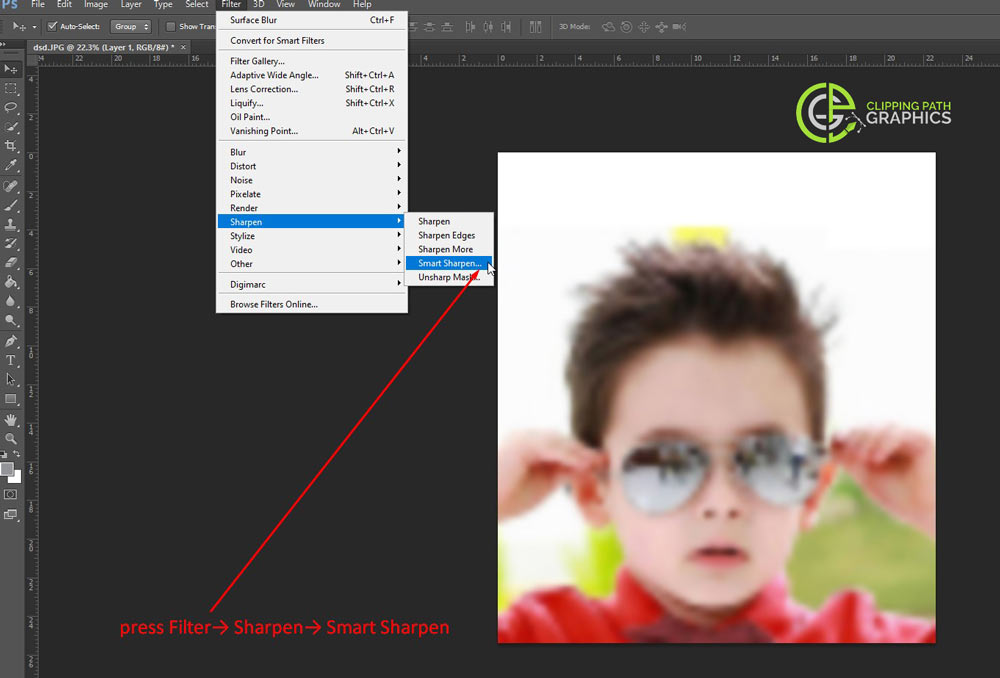 Stage-6-Fix a Pixelated Image In Photoshop