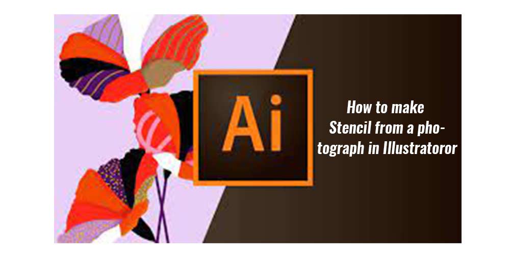 How to make Stencil from-a-photograph in Illustrator