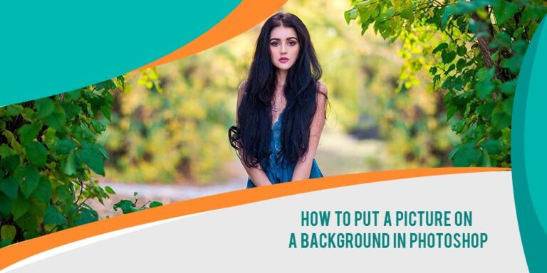 How to put a picture on a background in Photoshop?