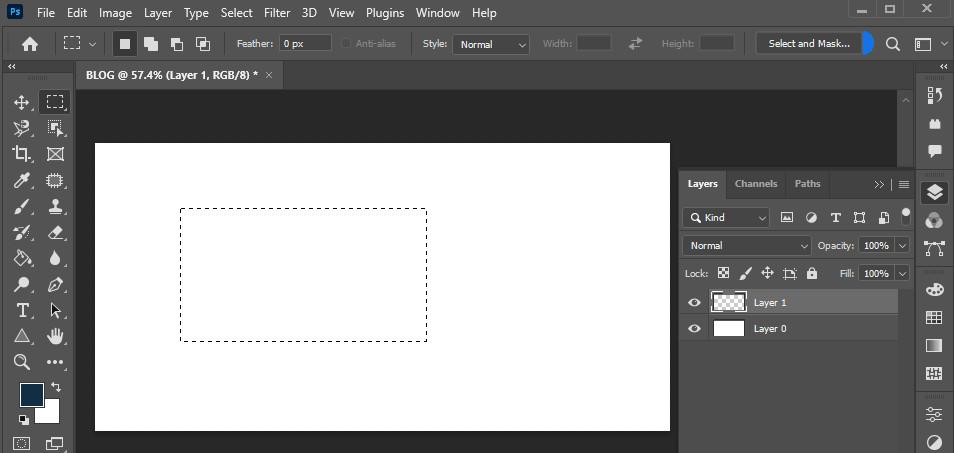 How To Make A Rectangle In Photoshop 3