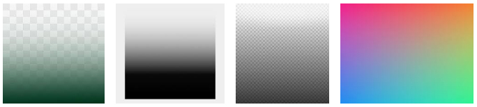 Color-gradient-transparent