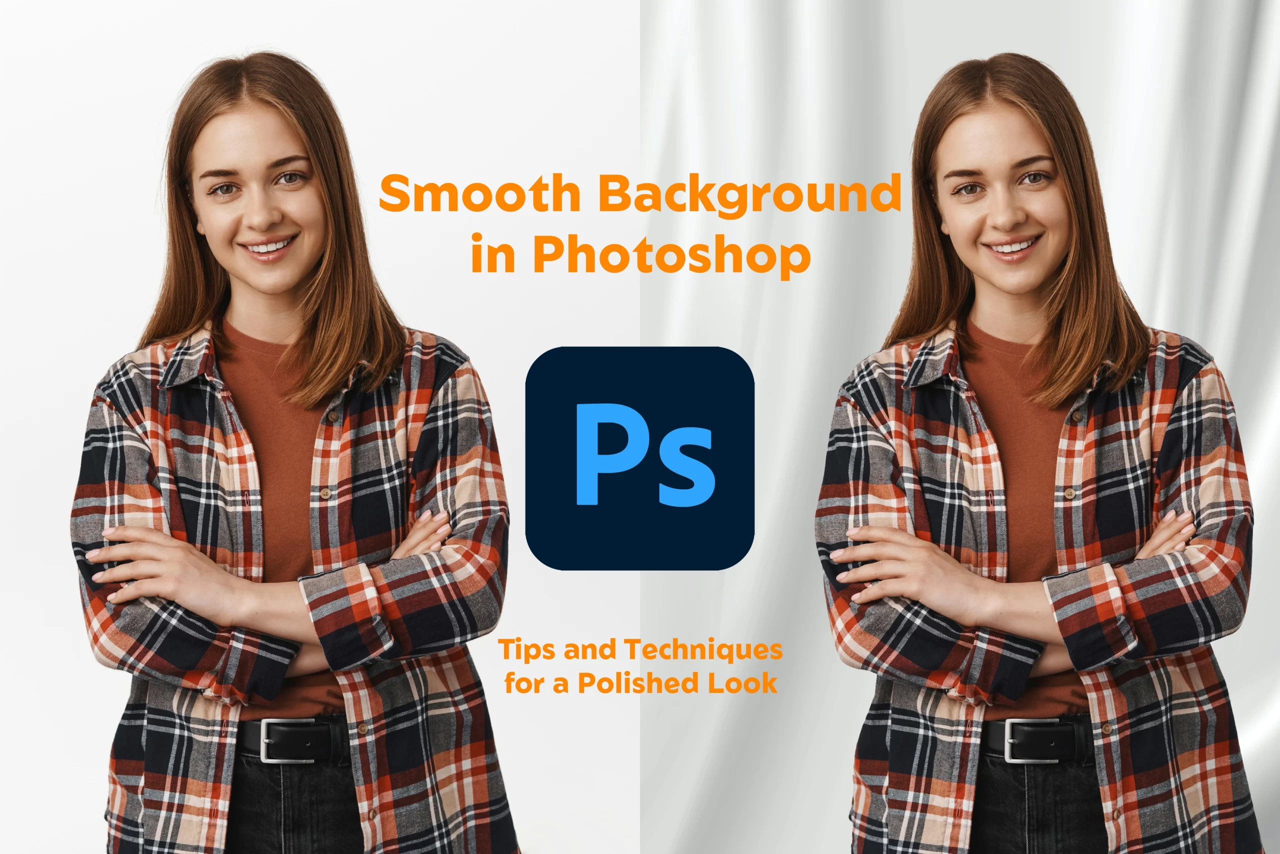 How To Smooth Seamless Paper Backdrop In Photoshop 