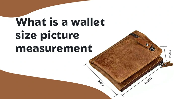 What is a wallet size picture measurement