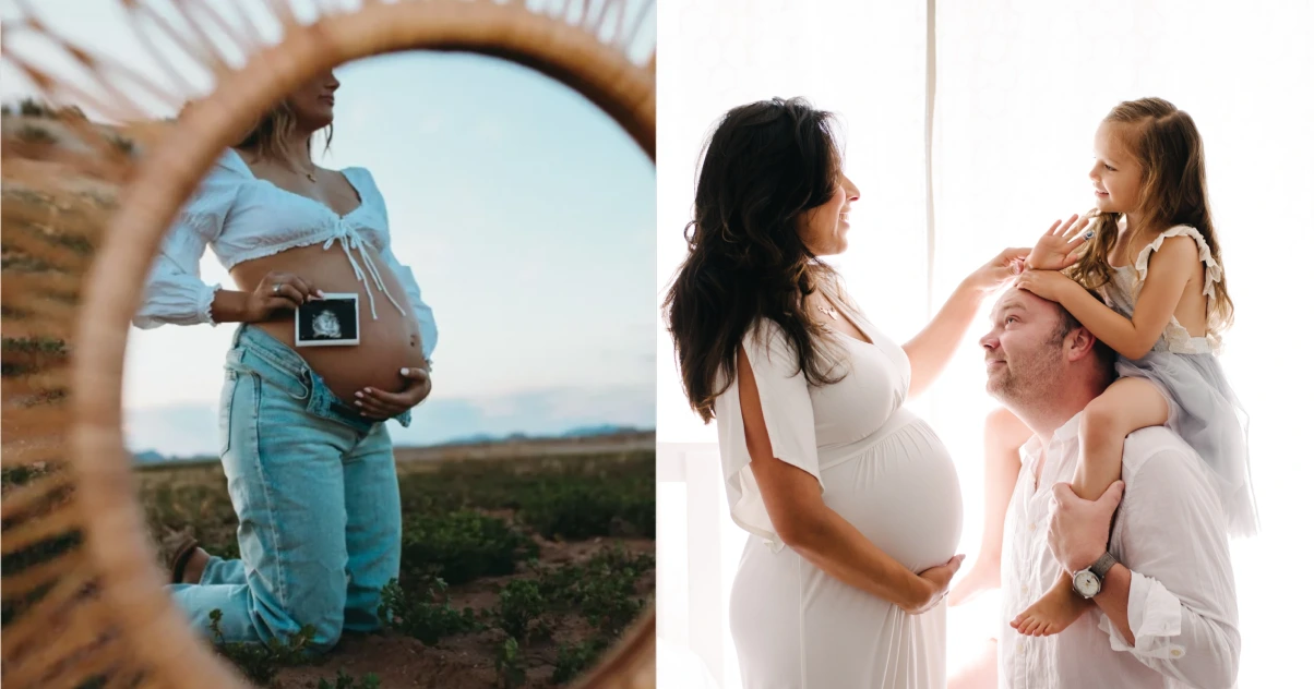 Creative DIY Maternity Shoot at Home