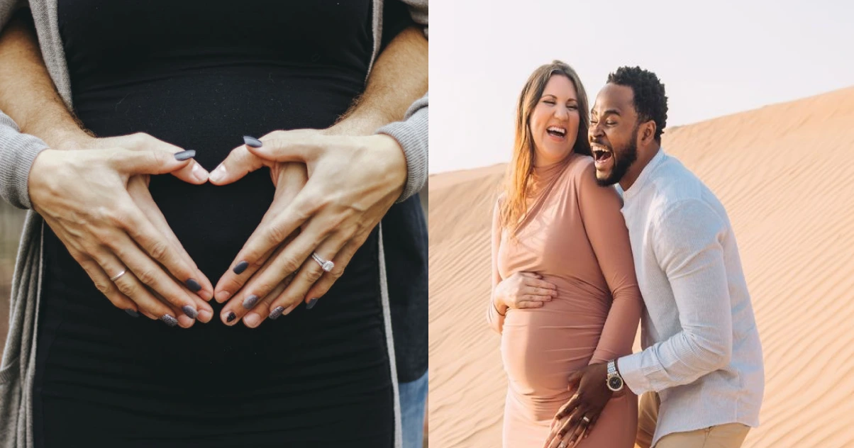 Intimate Couple Maternity Photoshoot Ideas