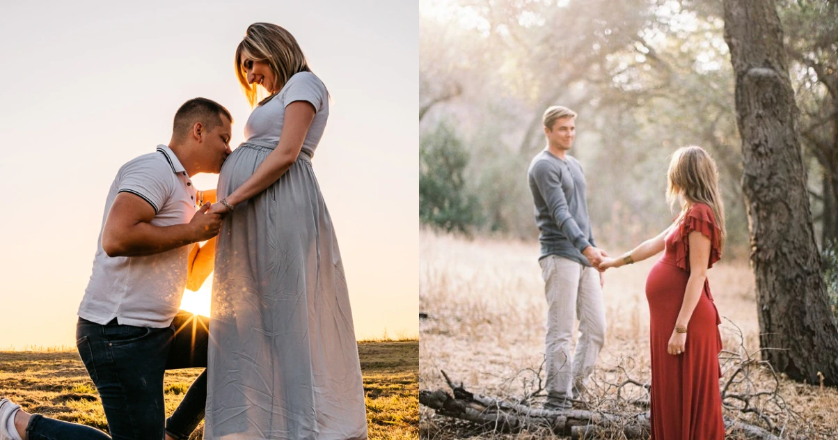 Matching Outfits for Maternity Shoots