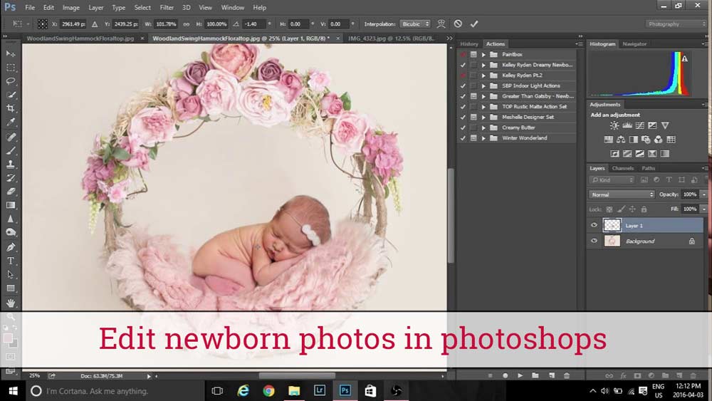 How-to-edit-Newborn photo shoots ideas