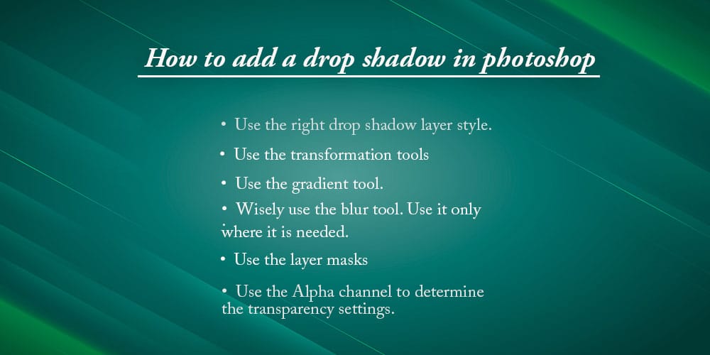 How-to-add-a-drop-shadow-in-photoshop 2