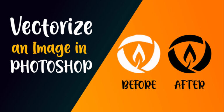 How to Vectorize an Image in Photoshop cs6